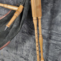 Cornemuse d'étude 16 pouces, Cormier, bague en corne